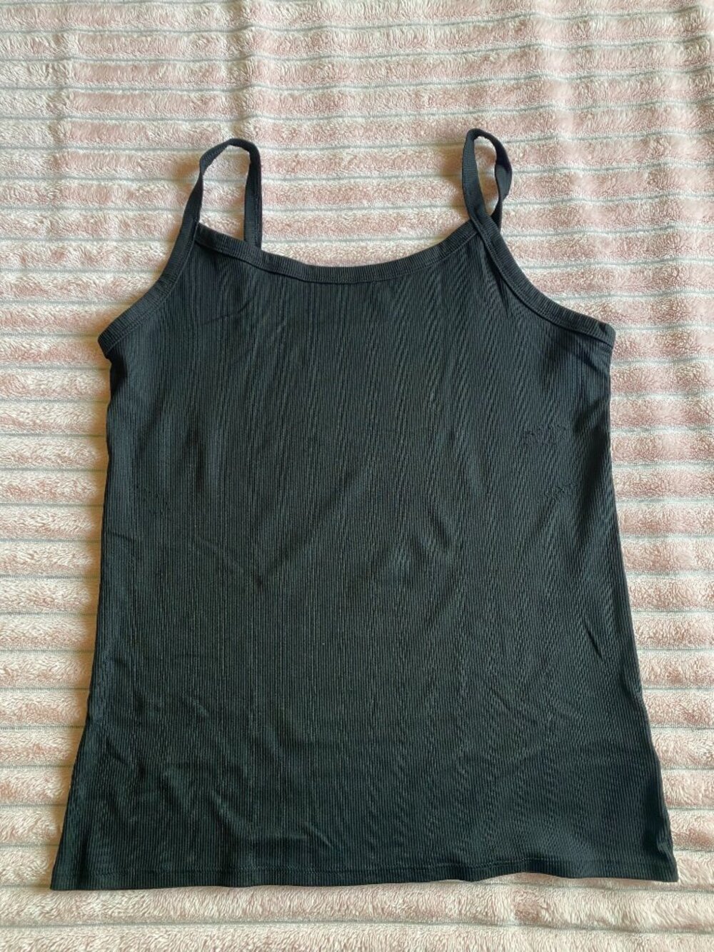 Black Ribbed Cami - Picture 2 of 6